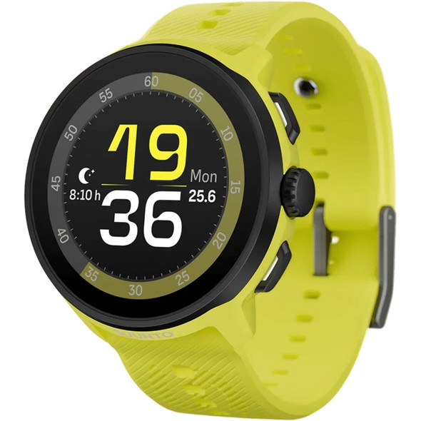 SUUNTO Run Lime Silicone Strap GPS Sports Watch (SS051274000)