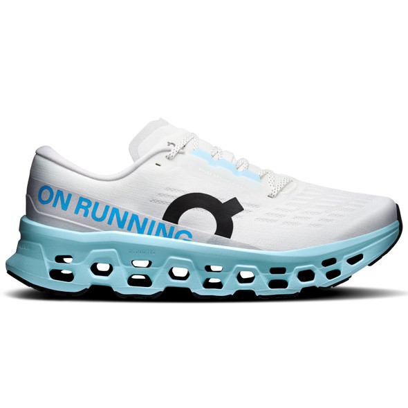 ON FOOTWEAR Men's Cloudmonster 3 Ivory/Topaz Running Shoes