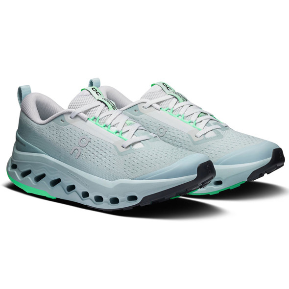 ON FOOTWEAR Women's Cloudsurfer Trail 2 Chalk/Gardenia Trail Running Shoes