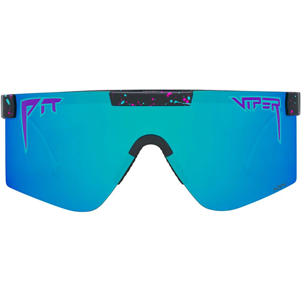 PIT VIPER The Midnight Original 2.0 HDPV Polarized Blue Wide Sunglasses (E-WD-MIDNIHT-HCP-BL)