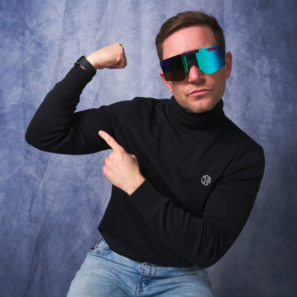 PIT VIPER The Peacekeeper Original 2.0 HDPV Polarized Blue Regular Sunglasses (E-NR-PEACKEP-HCP-BL)
