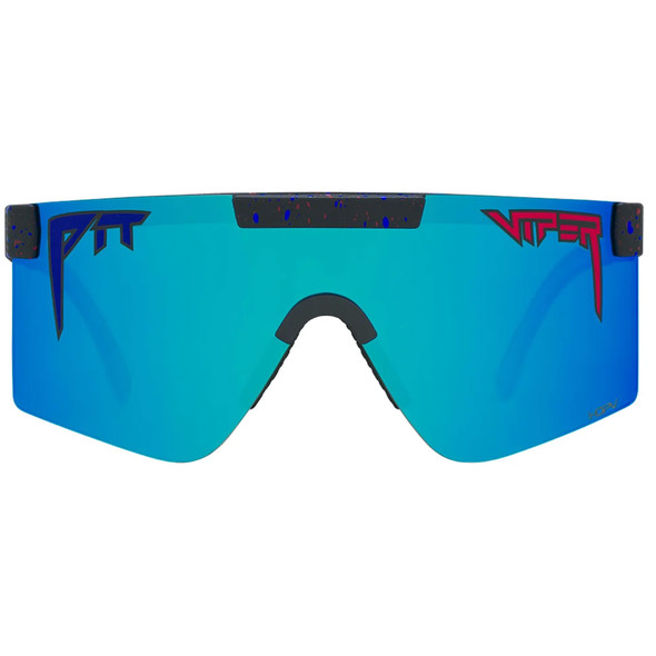 PIT VIPER The Peacekeeper Original 2.0 HDPV Polarized Blue Wide Sunglasses (E-WD-PEACKEP-HCP-BL)
