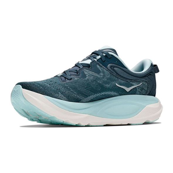 HOKA Women's Gaviota 6 Faded Navy/Glimmering Blue Running Shoe