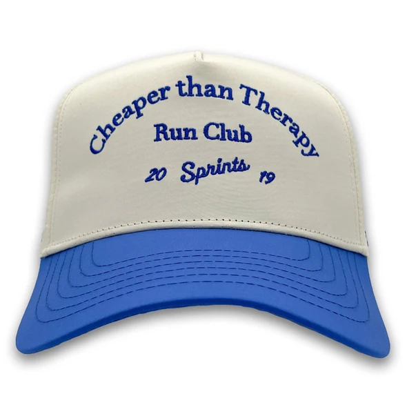 SPRINTS Unisex Cheaper Than Therapy Run Club Structured VP Hat (1161010340-1)