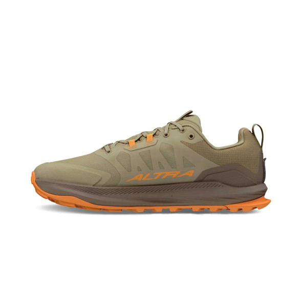 ALTRA Men's Lone Peak 9 Waterproof Low Wide Brown Running Shoes