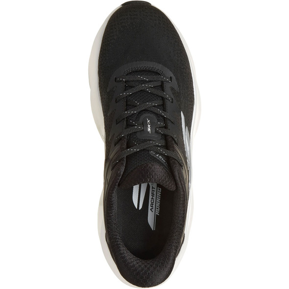SKECHERS Women's Aero Burst Wide Black/White Slip-Ins Shoes