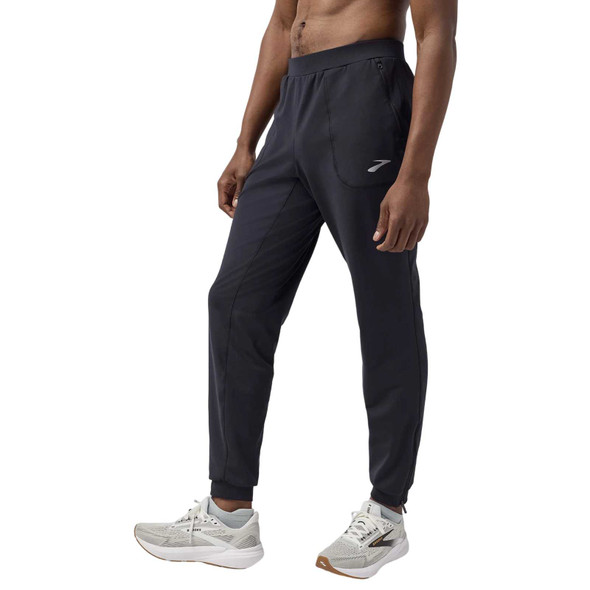 BROOKS Men's Momentum Black Thermal Pants
