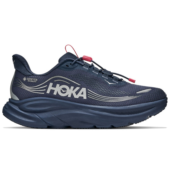 HOKA Women's Clifton 11 GTX Varsity Navy/Burnt Red Running Shoes