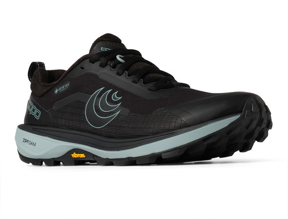 TOPO ATHLETIC Women Terraventure 5 GTX Black/Mint Shoes