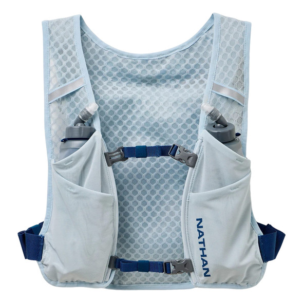 NATHAN SPORTS Quick Start 3.0 4L Soft Flask Light Blue/Deep Blue Hydration Pack (NS30930-60524-OSFM)
