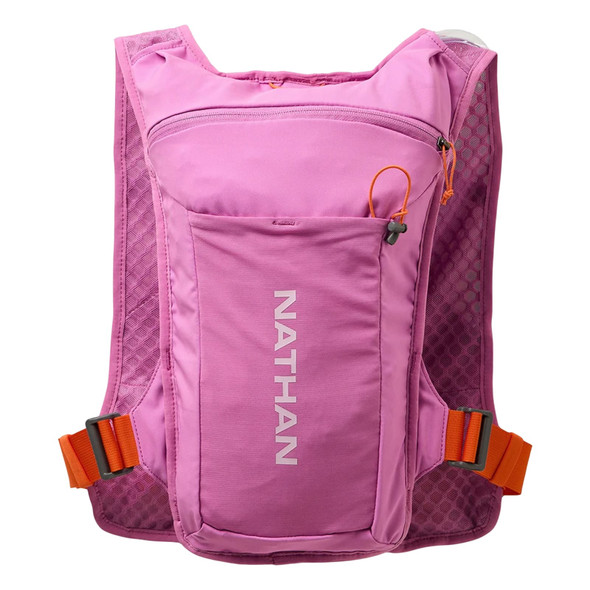 NATHAN SPORTS Quick Start 3.0 4L Fuchsia/Orange Blaze Hydration Pack (NS30770-20296-OSFM)
