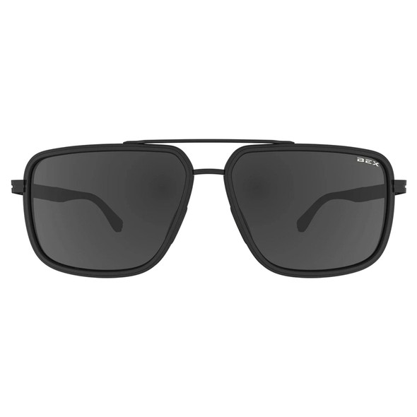 BEX Dusk Matte Black/Gray Sunglasses (S144BKGY)