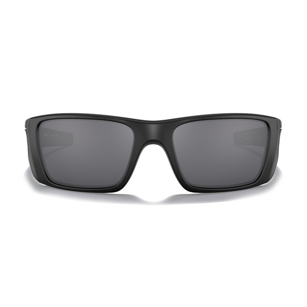 OAKLEY SI Fuel Cell Matte Black Steel Flag /Black Iridium Lens Sunglasses (OO9096-82)