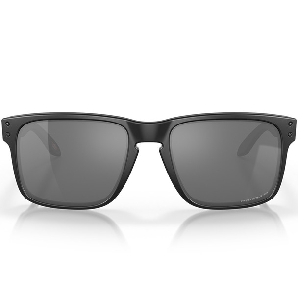 OAKLEY SI Holbrook Tonal Thin Blue Line Matte Black/Prizm Black Polarized Sunglasses (OO9102-U155)
