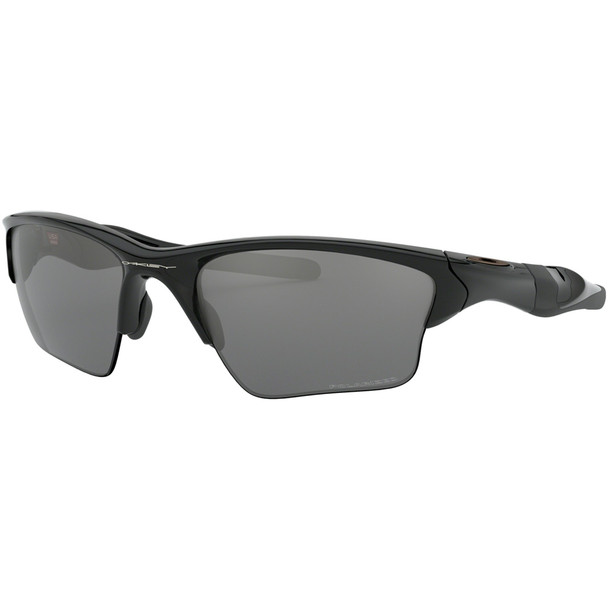 OAKLEY Half Jacket 2.0 XL Polarized Black w/BlkIridPolr Sunglasses (OO9154-05)