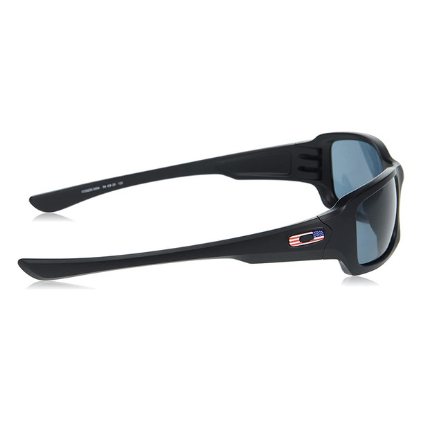 OAKLEY SI Fives Squared Matte Black USA Flag With Prizm Gray Sunglasses (OO9238-3554)