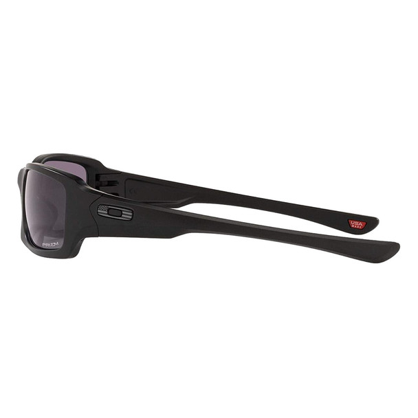 OAKLEY SI Fives Squared Matte Black Tonal USA Flag With Prizm Gray Sunglasses (OO9238-3654)
