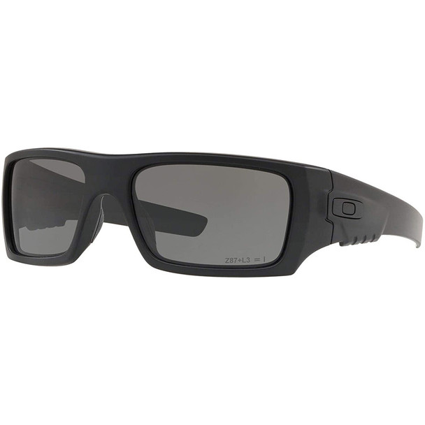 OAKLEY Det Cord Matte Black/Gray Sunglasses (OO9253-06)