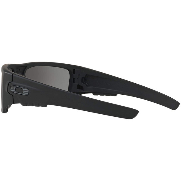 OAKLEY SI Det Cord Matte Black/Tonal Flag Gray Sunglasses (OO9253-10)