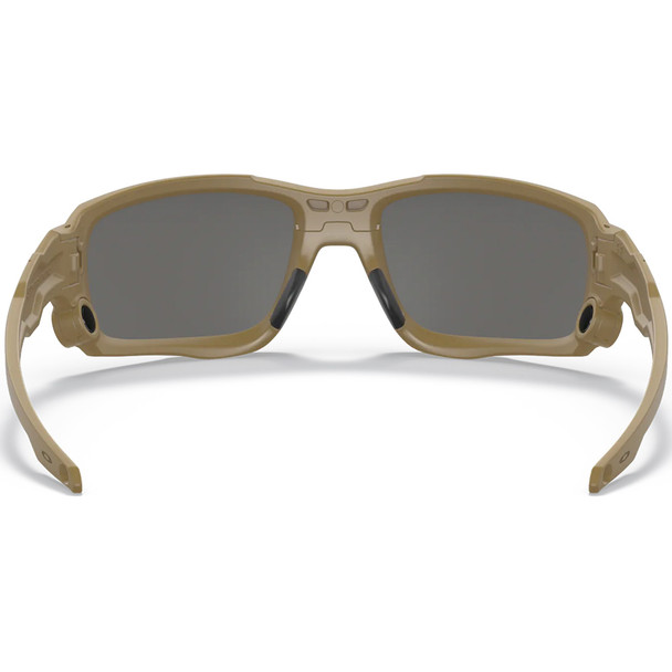 OAKLEY SI Ballistic Shocktube Terrain Tan Frame/Gray Lanses Sunglasses (OO9329-04)