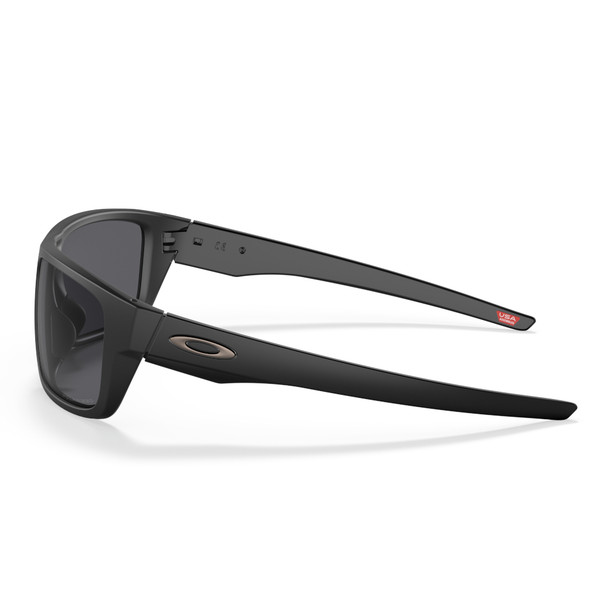 OAKLEY SI Drop Point Matte Black/Grey Polarized Sunglasses (OO9367-1060)