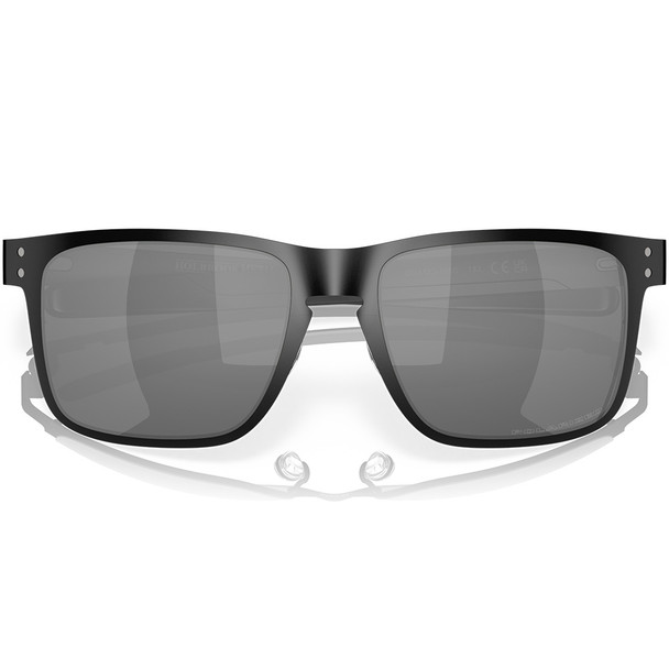 OAKLEY SI Holbrook Metal Matte Black with Prizm Black Sunglasses (OO4123-1755)