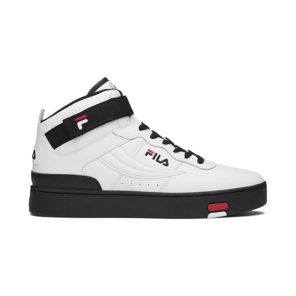 White/Black/Fila Red