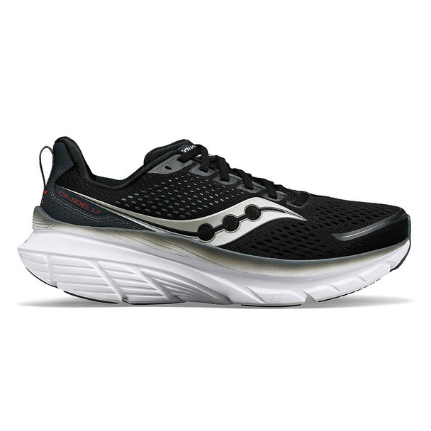saucony GUIDE 17 ランニングシューズ SAUCONY Men's Guide 17 Wide Running Shoes - Free Shipping