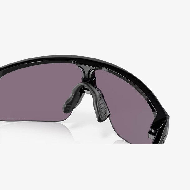 OAKLEY Youth Resistor Polished Black Frame/Prizm Grey Lenses Sunglasses (OJ9010-0123)