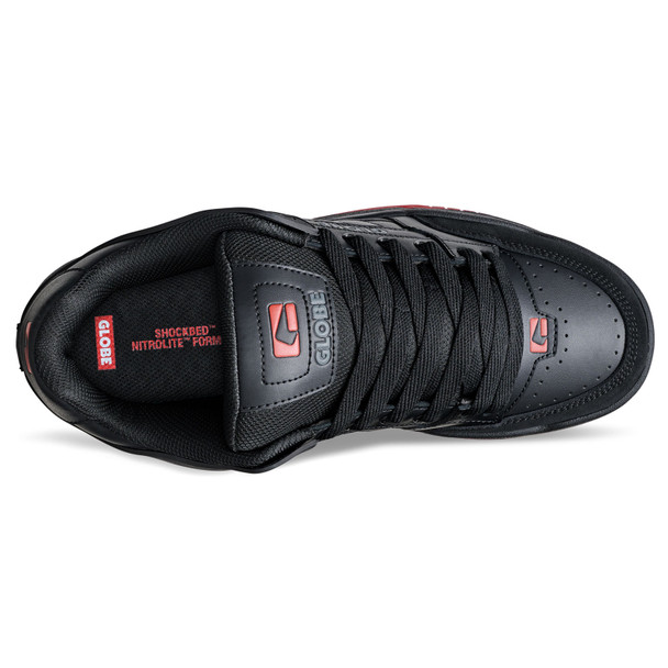 Black/Red/Charcoal