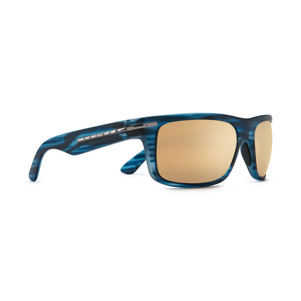 KAENON Unisex Burnet Pacific Current / Ultra Brown 12 Gold Mirror Polarized Sunglasses (017PACUGN-UGLD)