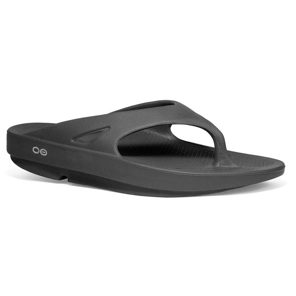 ウーフォス　OORIGINAL - BLACK Women's OOriginal Black Sandal – OOFOS