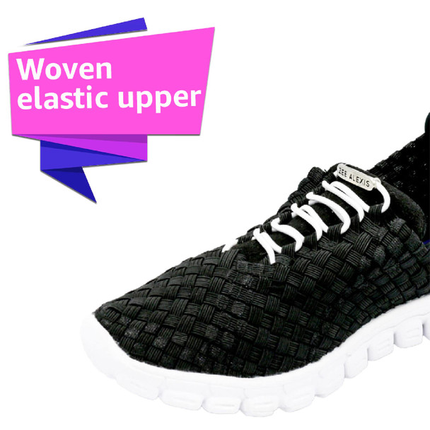 ZEE ALEXIS Women's Danielle Woven Sneakers - Free Shipping