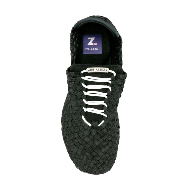 Black Metallic/White