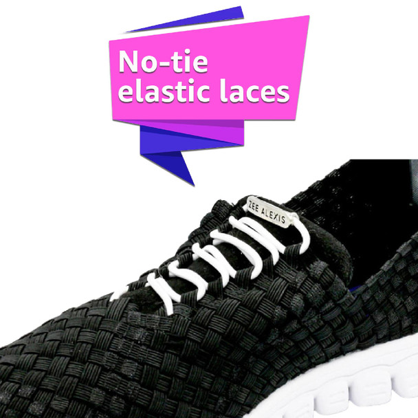 Black Metallic/White