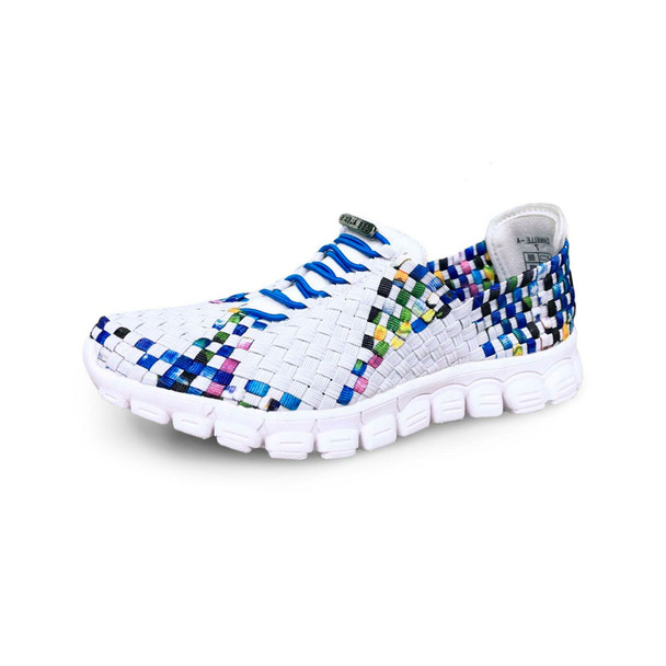 White/Turquoise Multi