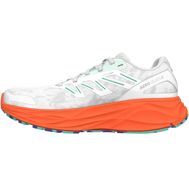 White/Cherry Tomato/Electric Green