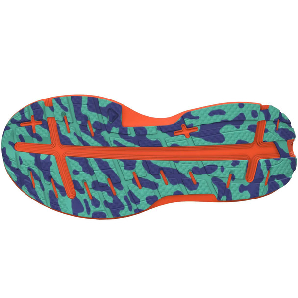 White/Cherry Tomato/Electric Green