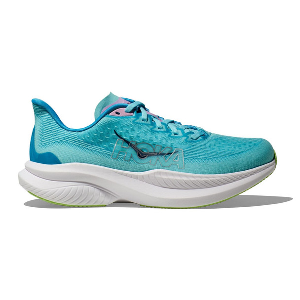 HOKA Women's Mach 6 Cloudless/Waterpark Running Shoes