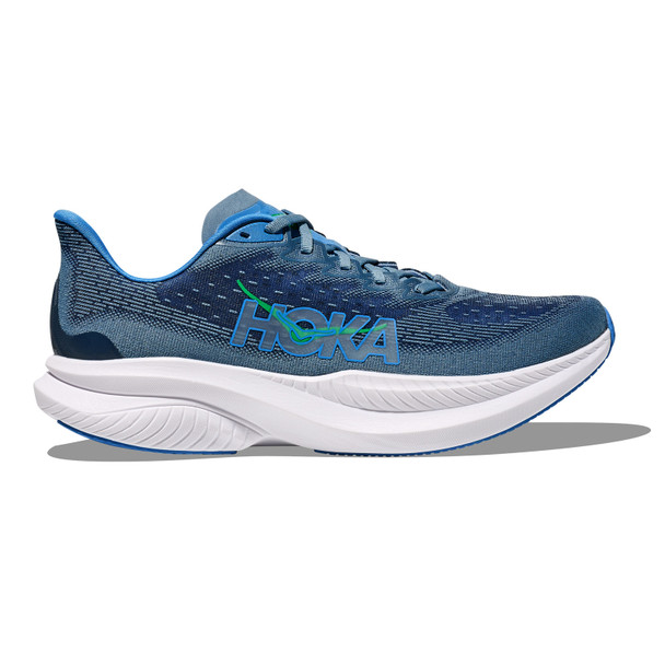HOKA Men's Mach 6 Downpour/Thunder Cloud Running Shoes