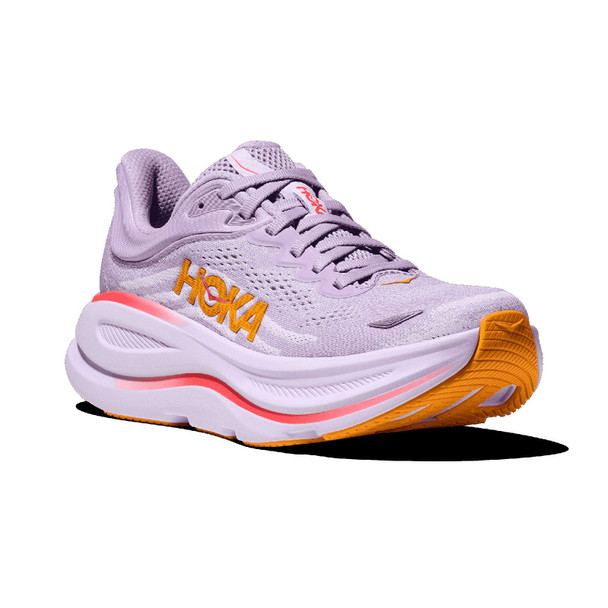 HOKA Women's Bondi 9 Aster Flower/Starlight Glow Running Shoes