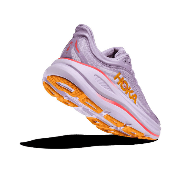 HOKA Women's Bondi 9 Aster Flower/Starlight Glow Running Shoes