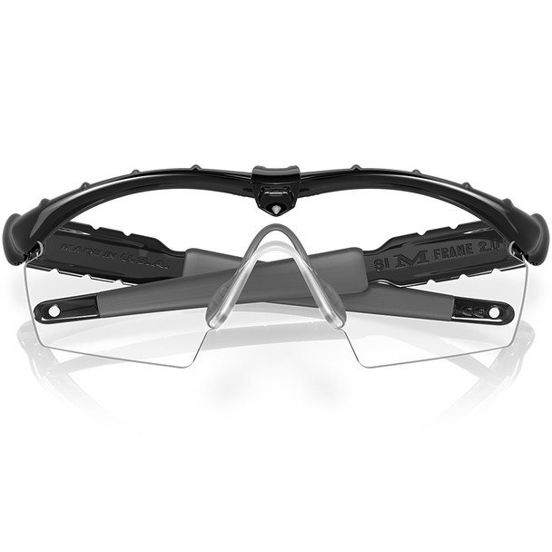 OAKLEY SI Ballistic M-Frame 2.0 Strike Black w/Clear Eyewear (11-139)