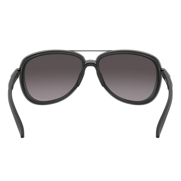 OAKLEY Women's Split Time Sunglasses with Velvet Black Frame and Prizm Grey Gradient Lenses (41291758)