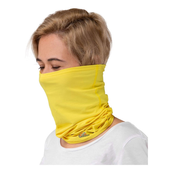 NONZERO GRAVITY CoolTek Athletic 12-in-1 Yellow Cooling Neck Gaiter (NZ-H10-Yellow)