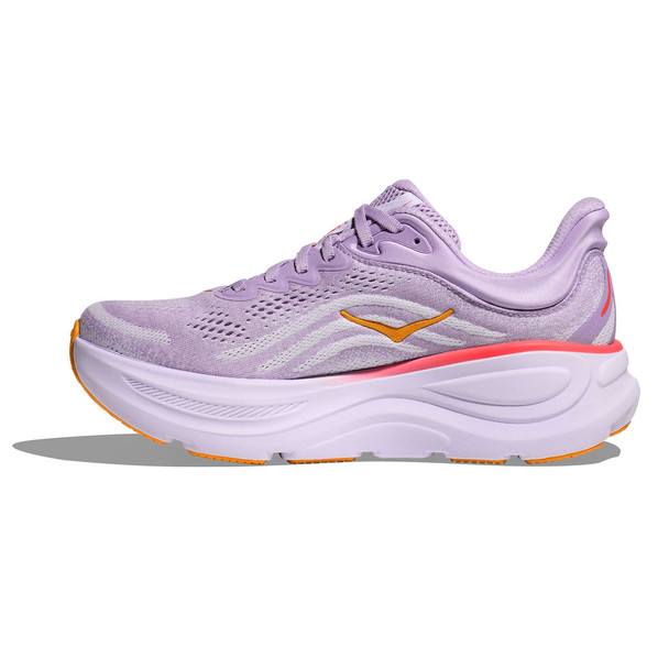 HOKA Women's Bondi 9 X-Wide Aster Flower/Starlight Glow Running Shoes
