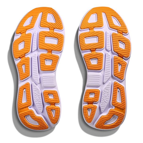 HOKA Women's Bondi 9 X-Wide Aster Flower/Starlight Glow Running Shoes