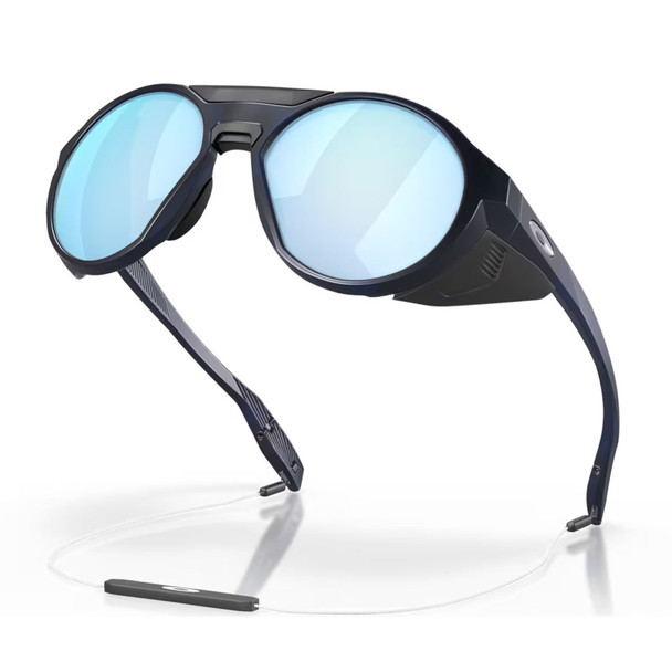 OAKLEY Clifden Sunglasses w/ Matte Translucent Blue Frame and  Prizm Deep Water Polarized Lens (OO9440-0556)