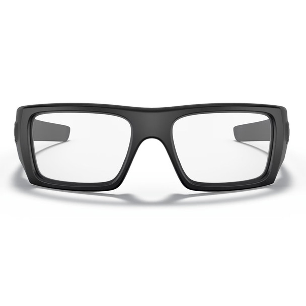 OAKLEY Industrial Det Cord Sunglasses with Matte Black Frame and Clear Lens (OO9253-07)