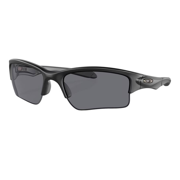 OAKLEY SI Quarter Jacket Sunglasses with Matte Black Frame and Grey Lens (OO9200-06)